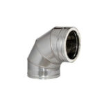 Cot inox 90 grade cu izolație