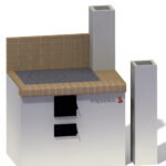 Soba cu plita de 50x70cm