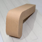 Șamotă tip baston 5x22x10 galbenă rezistă la 1280 grade