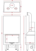 Focar Semineu Misailidi - T-75 SEMINEU ENERGY DREPTUNGHIULAR 45-75 (A4575F) - imagine 2
