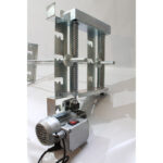 Sistem complex de rotisare cu casete, mecanism dublu, doua tepuse si motor profesional cu reductor