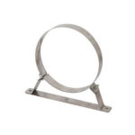 Suport prindere orizontală 2 mm grosime,  inox