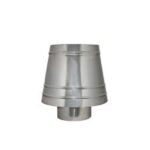 Terminal conic, inox