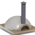 Calota cuptor profesional pizza 130 cm + blat