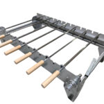 Sistem frigărui pe lanț 80 cm lățime 45 adâncime (7 țepuse incluse)