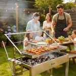 Grătar rotativ din inox - imagine 3