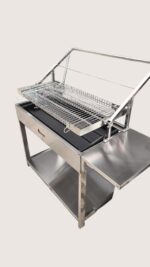 Grătar rotativ din inox - imagine 2