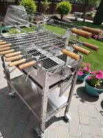 Grătar reglabil din inox - imagine 2