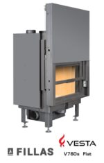 Focar șemineu din oțel Energy V760 Flat VESTA FILLAS - imagine 3