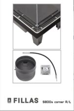 Focar șemineu din oțel S800s Corner R/L VESTA FILLAS - imagine 4