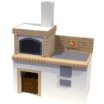 Sobă cu plită și rulă