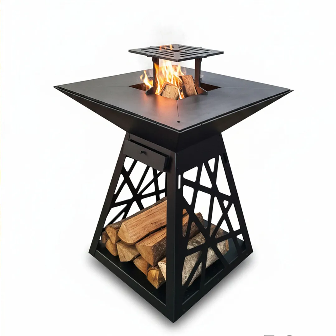 BBQ-Fireplace-Grand-Transformer-Cube-75-1High-8-1 Grătar cu plită N4 - imagine 1